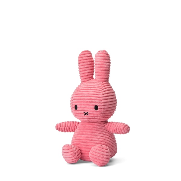 Nijntje Knuffel Corduroy 23cm - Bubblegum Pink - Afbeelding 2