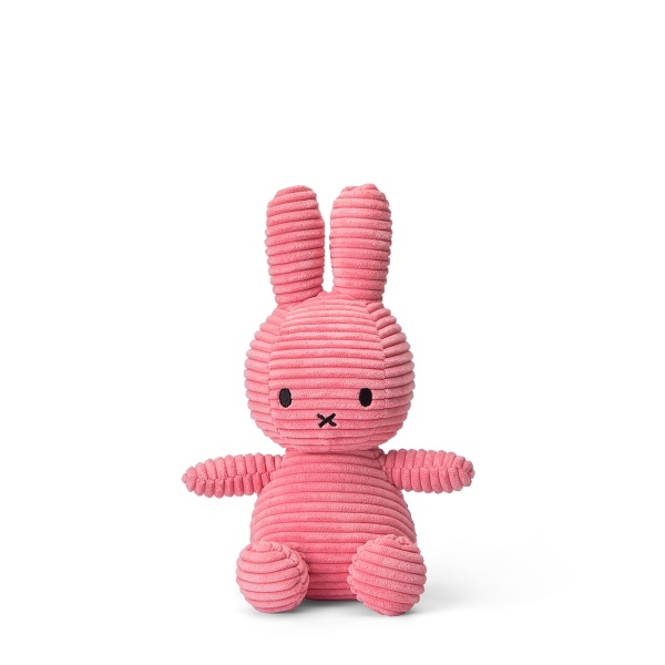 Nijntje Knuffel Corduroy 23cm - Bubblegum Pink