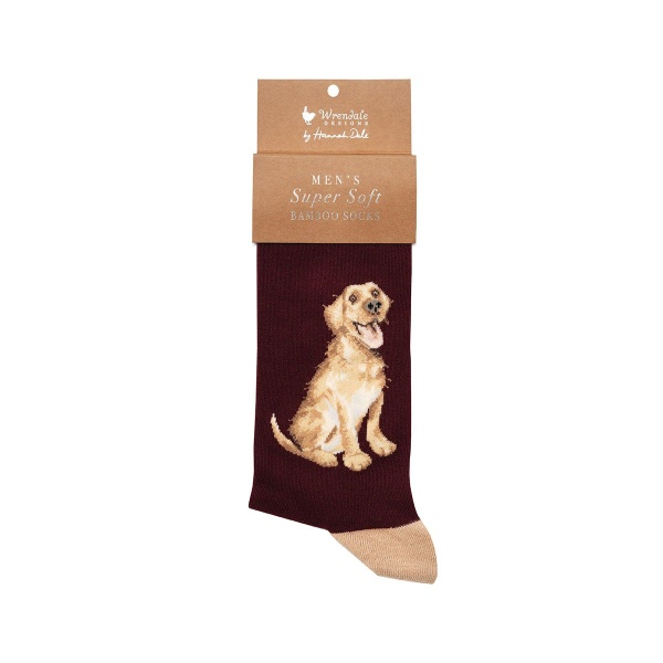 Wrendale Herensokken Labrador - Good as Gold