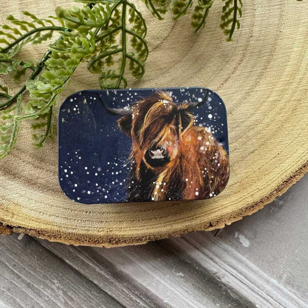 Alex Clark Mini Blikje - Highland Cow