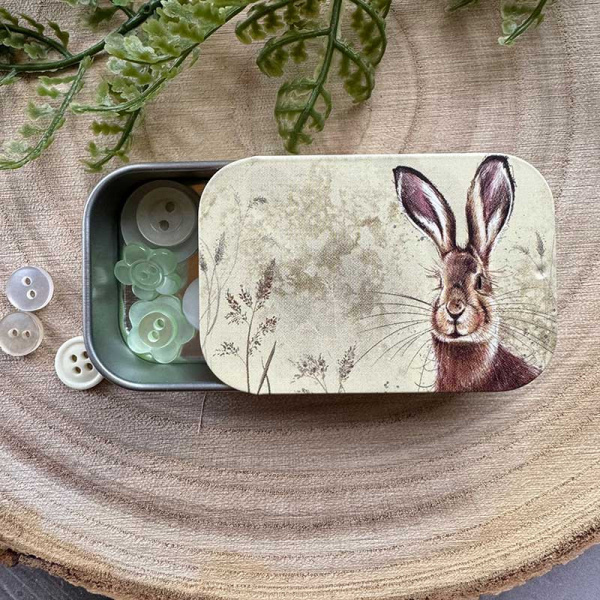 Alex Clark Mini Blikje - Hare & Cow - Afbeelding 2