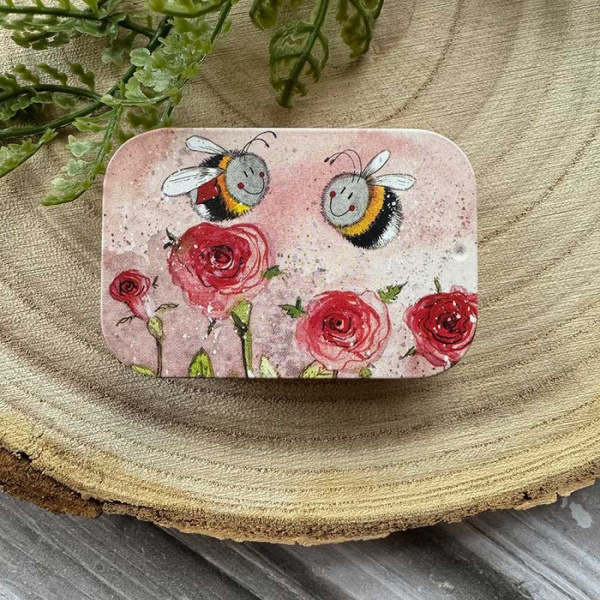 Alex Clark Mini Blikje - Bee and Roses