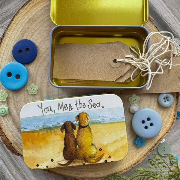 Alex Clark (Rectangle) Blikje - You, Me and the Sea - Afbeelding 2