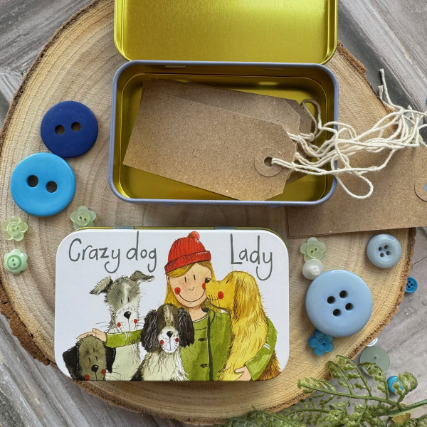 Alex Clark (Rectangle) Blikje - Crazy Dog Lady - Afbeelding 2