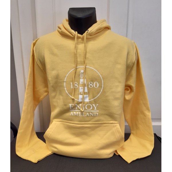Hoodie Enjoy Ameland - Sherbet Lemon