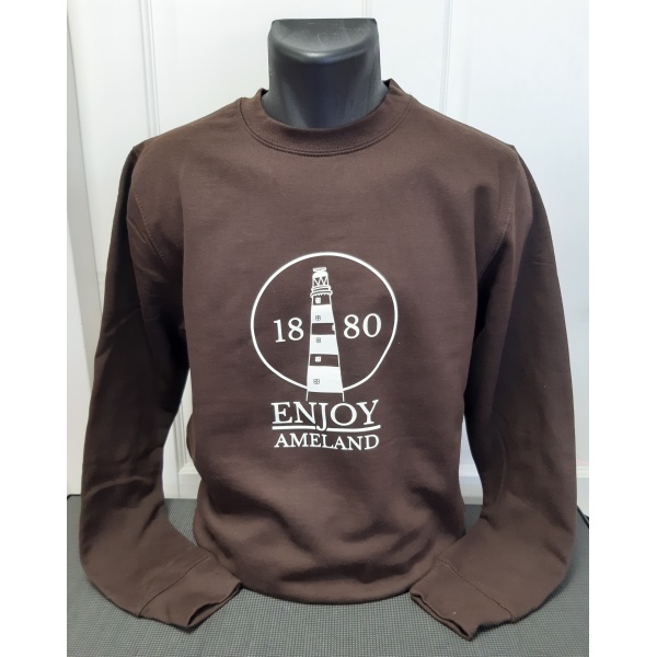 Sweatshirt Enjoy Ameland - Hot Chocolate