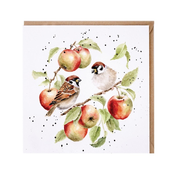 Wrendale Wenskaart  - The Apple Tree