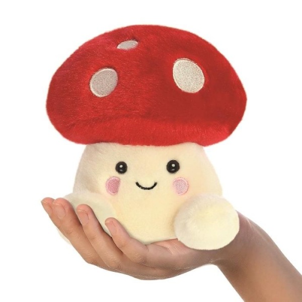 Palm Pals 13cm Paddenstoel - Amanita Mushroom - Afbeelding 3