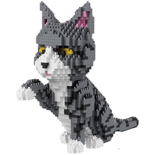 Balody Middel - Grijs witte kat