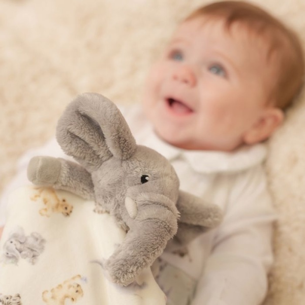 Wrendale Knuffeldoekje Olifant - Little Savannah - Afbeelding 2