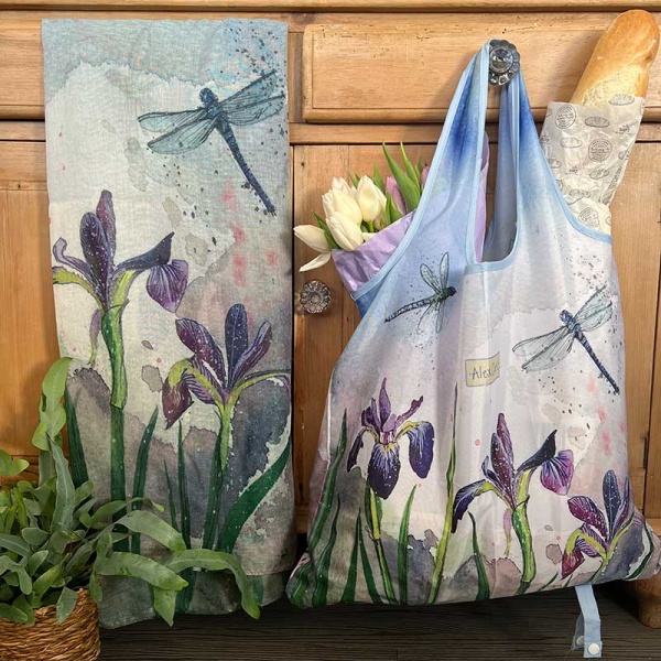 Alex Clark Opvouwbare Tas - Dragonflies - Afbeelding 2